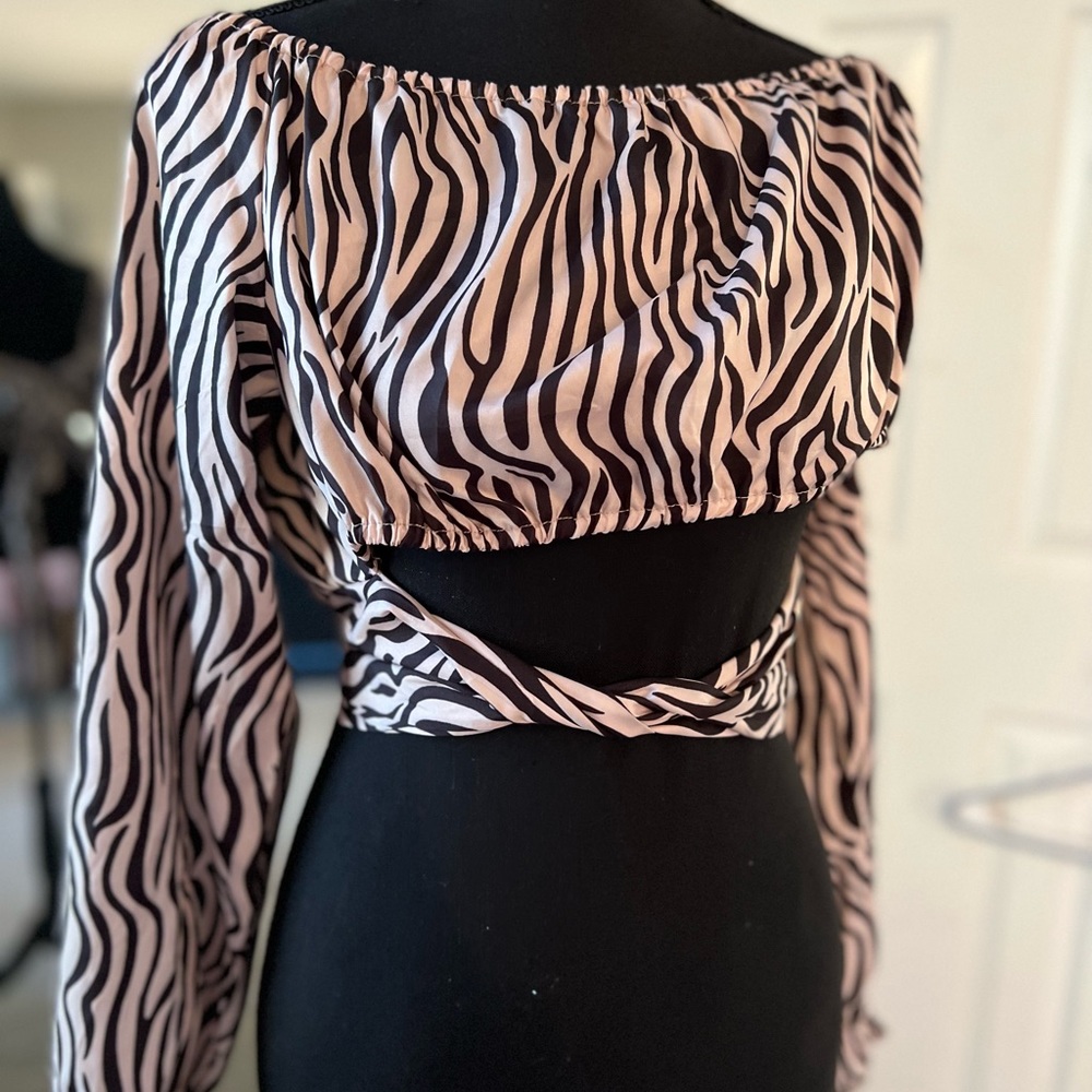 Zebra Top